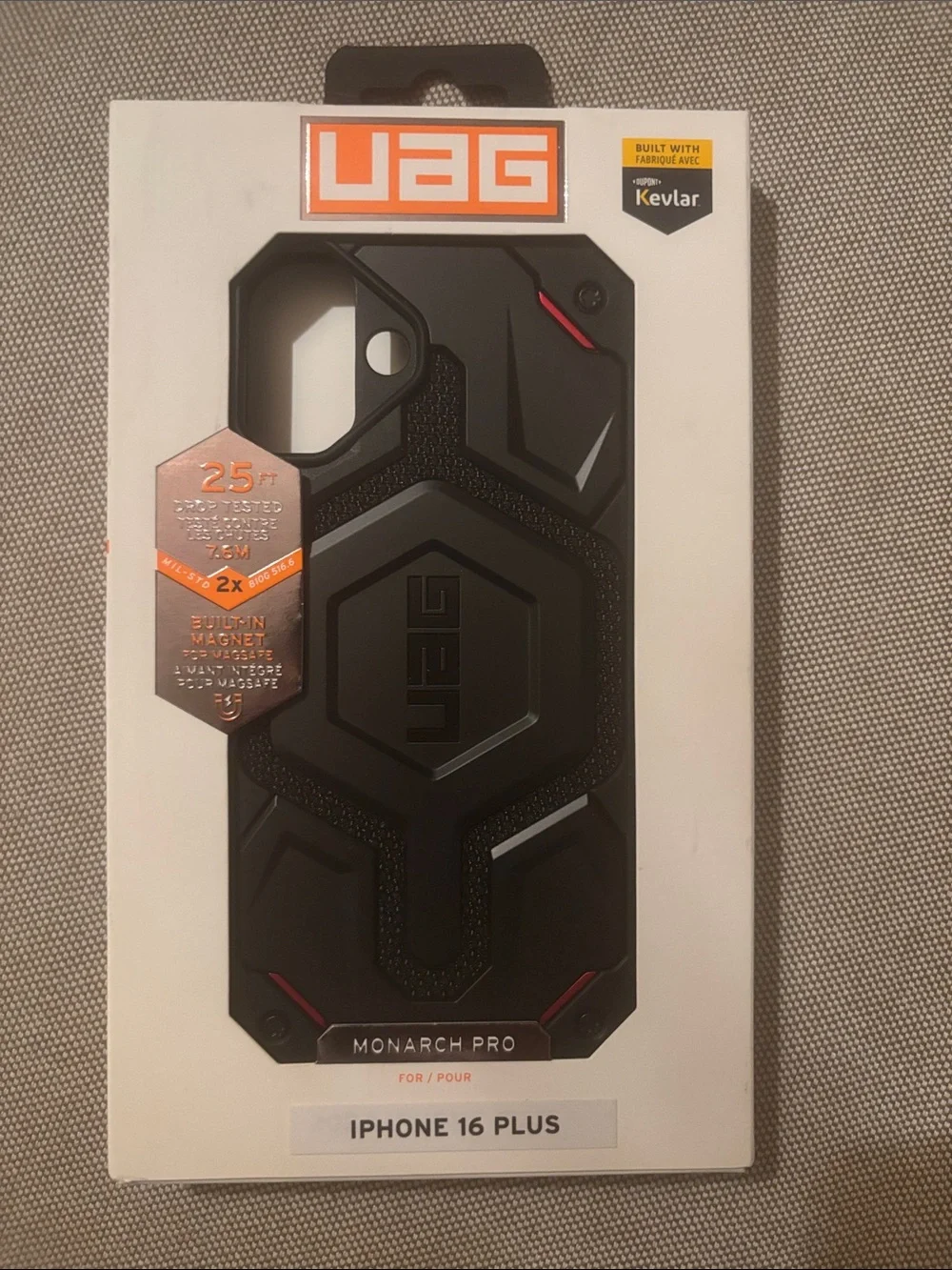 URBAN ARMOR GEAR UAG iPhone 16 Plus Case Monarch Pro